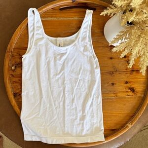 Nikibiki Soft White Tank Top